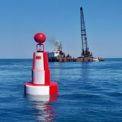 Impacte - o polietileno resistente que flutua Marine Marker Buoy