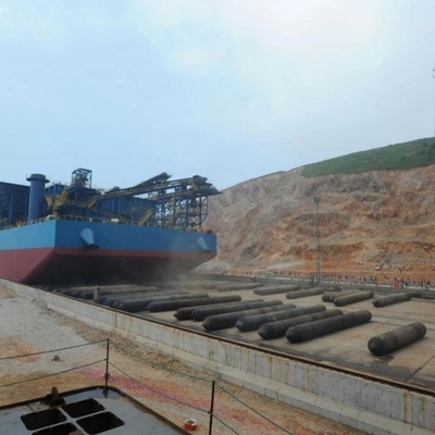 Bolsa a ar de lançamento de Ring Cylindrical Marine Rubber Ship da tração