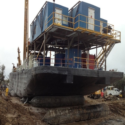 Bolsa a ar de lançamento de Ring Cylindrical Marine Rubber Ship da tração