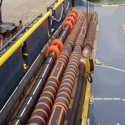 diâmetro Marine Floating Rubber Oil Hose de 12.0m 300mm