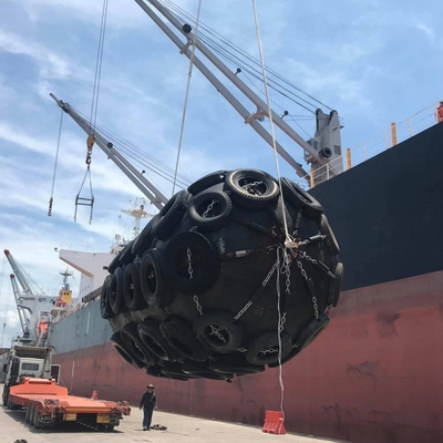 Tipo de flutuação diâmetro de Marine Yokohama Pneumatic Fender 4.5m