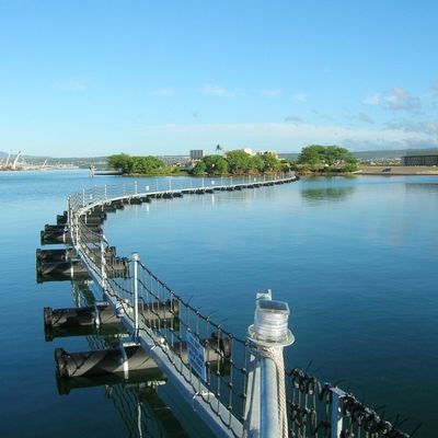 PSB600 que flutua a barreira da segurança marítima para a defesa da marinha