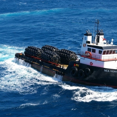 Para-choque de borracha pneumático de flutuação de alta pressão do ABS CCS Yokohama para o barco