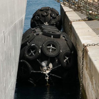 ISO17357 50 tipo para-choque pneumático inflável de yokohama do kpa do kpa 80