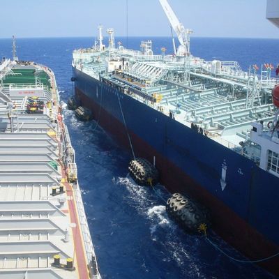 ISO17357 50 para-choque de borracha de flutuação pneumático do STS STD Yokohama do kpa do kpa 80