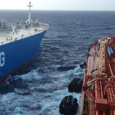 Flange 80Kpa Marine Rubber Bumper do ABS Q235 para os portadores do gás que entram o amortecedor