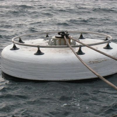 Flutuabilidade alta segura plástica Marine Floating Yellow Floating Buoy