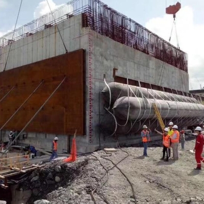 sacos de borracha naturais de lançamento do rolo da bolsa a ar de borracha do navio de 0.8m*12m com certificado de CCS