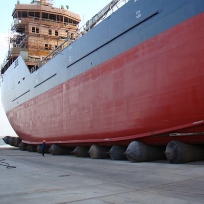 Sacos de flutuação de lançamento de Marine Airbag Natural Rubber Roller do navio 1.5m*15m