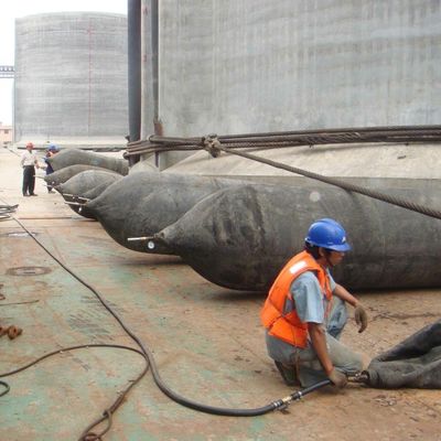 Navio de flutuação durável que lança Marine Rubber Airbag