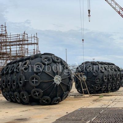 Embarcadouro de alta pressão Marine Rubber Fender pneumática de 80kpa Yokohama