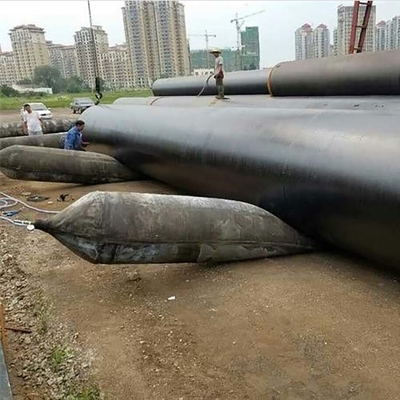 Bolsas a ar de borracha pneumáticas marinhas infláveis da bolsa a ar do navio do salvamento para o levantamento pesado