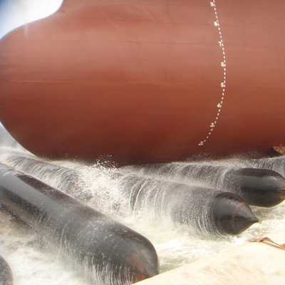 Fáceis de pouco peso distribuem o navio que lança Marine Rubber Airbag