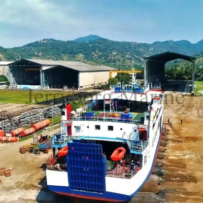 Economia de trabalho da resistência de desgaste que flutua sacos infláveis do elevador do barco