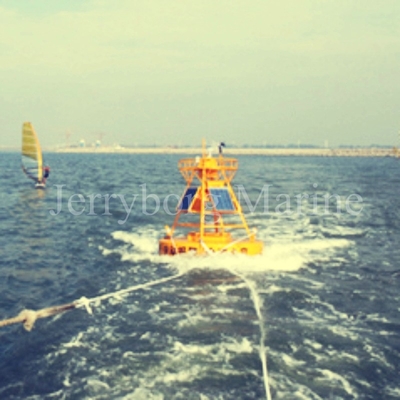 Navegação a pouca distância do mar Marine Buoy das águas profundas