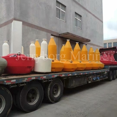 Da segurança feita sob encomenda do tamanho da boia boia marinha de advertência de flutuação da navegação do HDPE do marcador