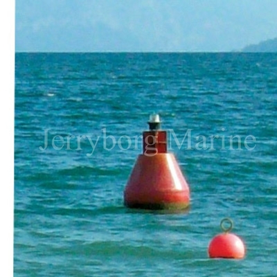 Da segurança feita sob encomenda do tamanho da boia boia marinha de advertência de flutuação da navegação do HDPE do marcador