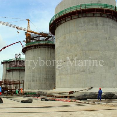 Bolsa a ar de borracha de flutuação pesada do navio do levantamento de pesos do de alta capacidade