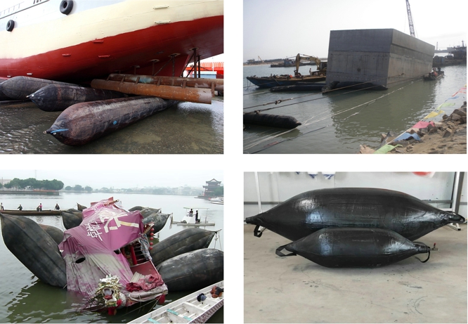 bolsa a ar de lançamento do navio